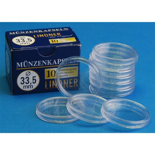 Runde Münze mit geprägtem Portraitprofil-Motiv, Brilliant Uncirculated, feine Oberflächenstruktur.