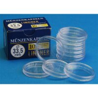 Runde Münze mit geprägtem Portraitprofil-Motiv,...