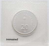Schweiz 20 Franken 2014 - Historische Sportarten - Jassen ST*