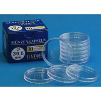 Runde Münze mit geprägtem Portraitprofil-Motiv,...