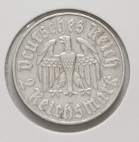 2 Mark 1933 A Martin Luther – Vorderseite mit Lutherporträt