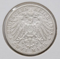 Deutsches Reich 2 Mark 1898 - Friedrich Großherzog v. Baden*