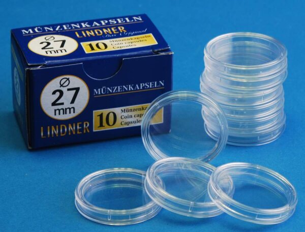 Runde Münze mit geprägtem Portraitprofil-Motiv, Brilliant Uncirculated, feine Oberflächenstruktur.