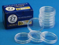 Runde Münze mit geprägtem Portraitprofil-Motiv,...