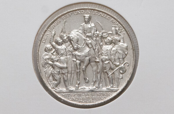 Deutsches Reich 2 Mark 1913 - 100. Jahrestag der Befreiungskriege*
