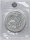 Motivseite der 1 Unze Silber Ruanda African Ounce 2017 mit der Flusspferd-Familie und Kontur Afrikas.