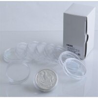 Runde Münze mit geprägtem Portraitprofil-Motiv,...