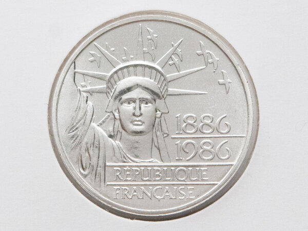 Frankreich 100 Franc 1986 - Revolution - Freiheitsstatue*