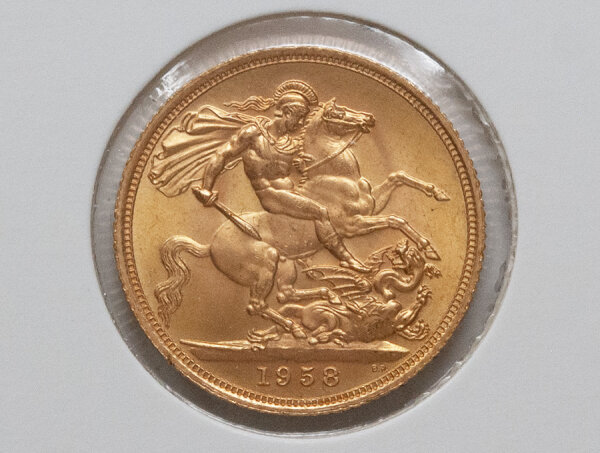 Großbritannien Sovereign 1958
