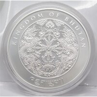 Bhutan 200 Ngultrum 2021 - Jahr des Ochsen*  1 Unze