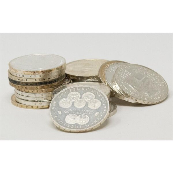 Deutschland 10 DM Gedenkmünzen Sterlingsilber .925 – diverse Jahrgänge