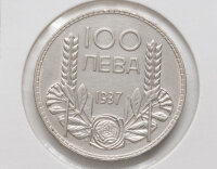 Bulgarien 100 Leva 1937 - Boris III.*