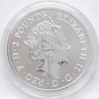 Großbritannien 2 Pfund 2022 - Myths & Legends #2 - Maid Marian* 1 oz. Silber