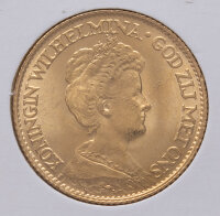 Niederlande 10 Gulden 1917 - Wilhelmina