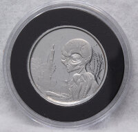 Ghana 2 Cedis 2021 - Alien - we are here - 1/2 oz. Silber