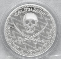 Niue 2 Dollar 2022 - Jolly Roger Series #1 -  Calico Jack...