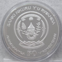 Ruanda 2023 50 RW Francs - Jahr des Hasen - PP