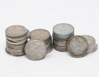 2 Mark Hindenburg Silber .625 – diverse Jahrgänge