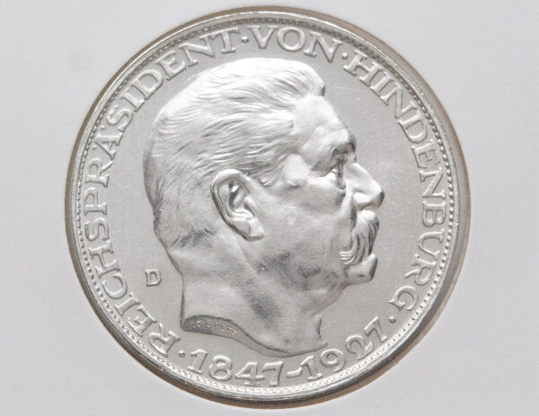 Weimar - Hindenburg Medaille 1927*