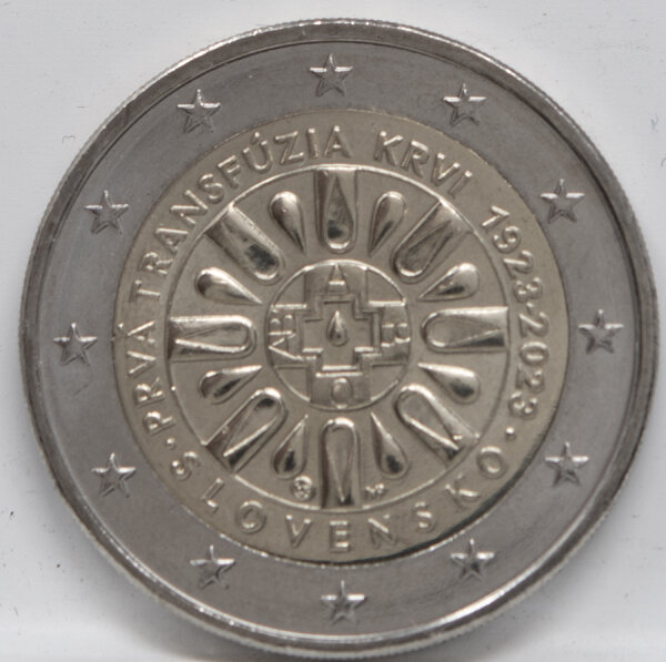 Runde Münze mit geprägtem Portraitprofil-Motiv, Brilliant Uncirculated, feine Oberflächenstruktur.