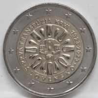 Runde Münze mit geprägtem Portraitprofil-Motiv,...