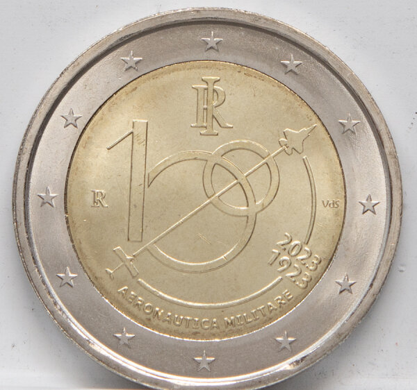 Runde Münze mit geprägtem Portraitprofil-Motiv, Brilliant Uncirculated, feine Oberflächenstruktur.