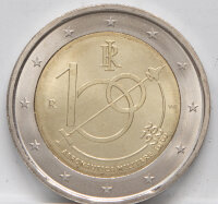 Runde Münze mit geprägtem Portraitprofil-Motiv,...