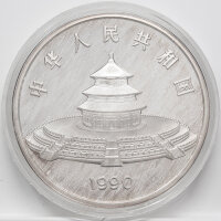 China 50 Yuan 1990 - 5 Unzen Silber Panda*