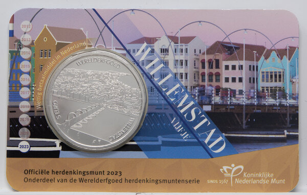 Niederlande 5 Euro 2023 - Willemstad unc.