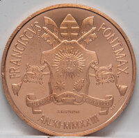 Vatikan 20 Euro 2023 Kunst und Glauben - Die Erschaffung des Menschen - Kupfer - unc.