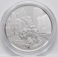 Tokelau Komodo Waran - 2 Dollar 2022 1 oz. - A.I. Apocalypse