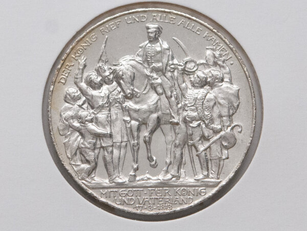 Deutsches Reich 3 Mark 1913 - 100. Jahrestag der Befreiungskriege*