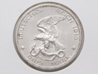 Deutsches Reich 3 Mark 1913 - 100. Jahrestag der Befreiungskriege*
