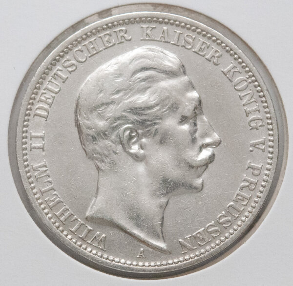 Deutsches Reich 3 Mark 1909 - Wilhelm II - Preussen*