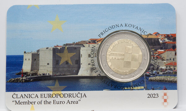 Runde Münze mit geprägtem Portraitprofil-Motiv, Brilliant Uncirculated, feine Oberflächenstruktur.