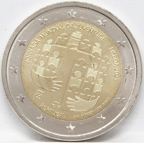 Runde Münze mit geprägtem Portraitprofil-Motiv, Brilliant Uncirculated, feine Oberflächenstruktur.