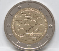 Runde Münze mit geprägtem Portraitprofil-Motiv,...