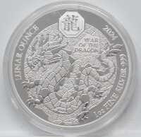 Runde Münze mit geprägtem Segelfisch-Motiv, Brilliant Uncirculated, feine Oberflächenstruktur.