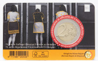 Belgien 2 Euro 2023 - Frauenwahlrecht - in niederl. Coincard