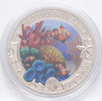 Runde Münze mit geprägtem Portraitprofil-Motiv,...