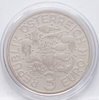 Österreich 3 Euro 2023 - Meereswelten - Serie #5 -...