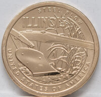 Runde Münze mit geprägtem Portraitprofil-Motiv,...