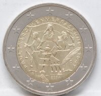 Runde Münze mit geprägtem Portraitprofil-Motiv,...