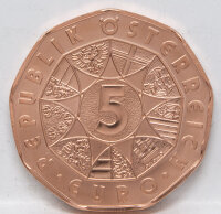 Österreich 5 Euro 2024 - Auf dem Weg - unc.