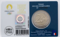 Frankreich 2 Euro 2024 - Olympische Spiele Paris 2024 BU - blau