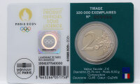 Frankreich 2 Euro 2024 - Olympische Spiele Paris 2024 BU - grün