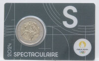 Frankreich 2 Euro 2024 - Olympische Spiele Paris 2024 BU komplett Set
