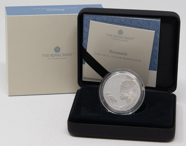 Großbritannien 2 Pfund 2024 - Britannia - 1 oz.PP