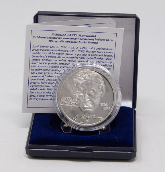 Slowakei 10 Euro 2024 - Jozef Kroner - PP