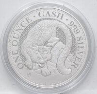 St. Helena 1 Pfund 2024 - Indian Wildlife - Snow Leopard* 1 oz.